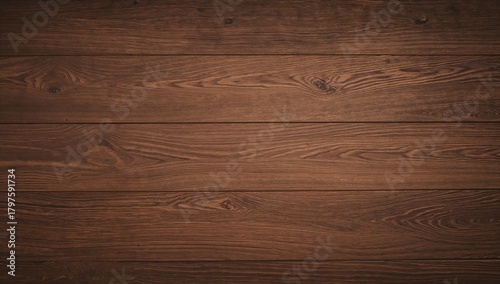 Workspace with walnut plank...