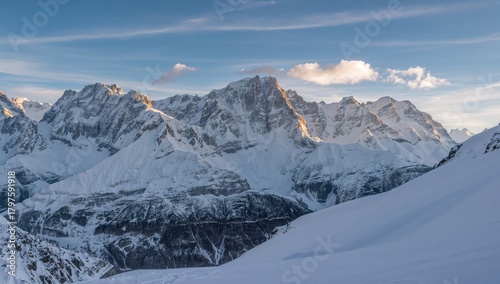 View Of The Snow-Capped Kar...