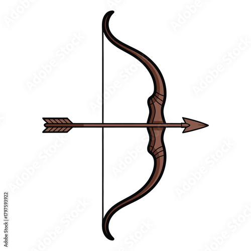 bow and arrow