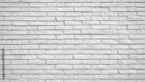 White brick wall texture, suitable as a background for product displays or montages