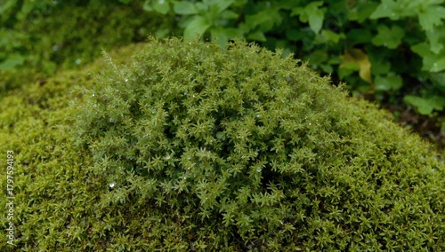 Density of Polytrichum form...