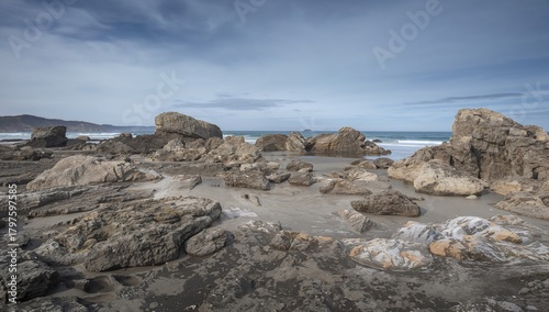 Diverse rocky formations by...