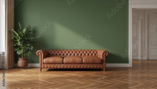 Classic interior design fea...