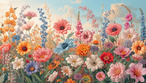 Beautiful Bloom, a vibrant ...