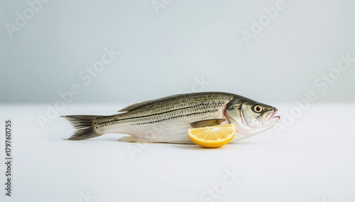 Sea bass, protein-rich meal...