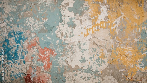Background of weathered pai...