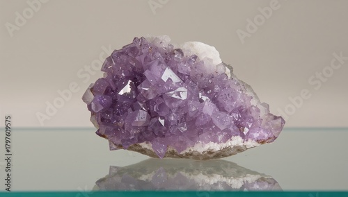 Amethyst scepter mineral sp...