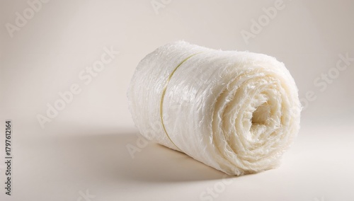Roll of fiberglass insulati...