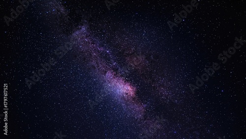 The Milky Way galaxy visibl...