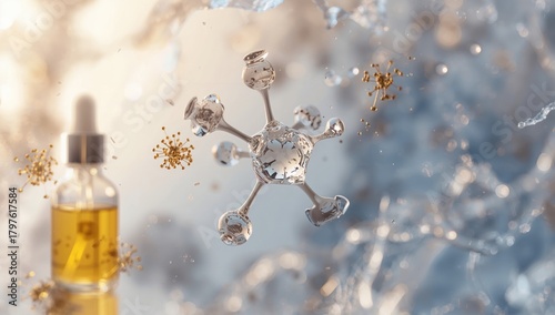 Serum molecule for cosmetic...