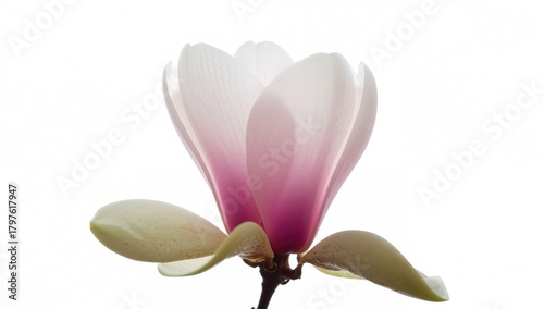 Close-up of pink magnolia f...