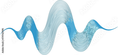 Fluid Resonance A Wave of Creative Energy in Light Blue Tones