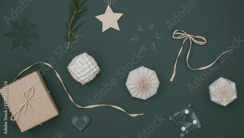 Nordic honeycomb ornaments,...