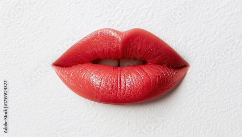 Simple lip texture against ...