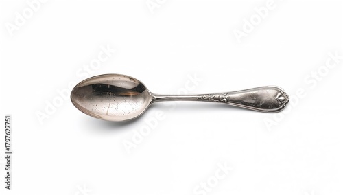Vintage silver tea spoon, o...