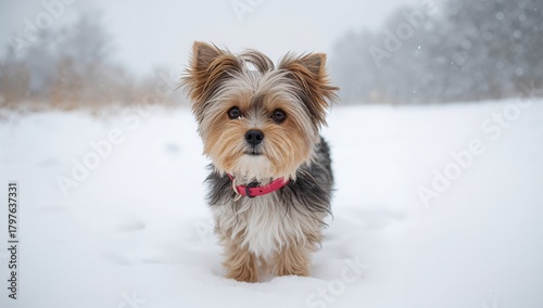 Small Yorkshire Terrier in ...