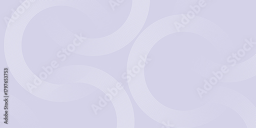 Soft Lavender Abstract Background - Interlocking Line Art Pattern