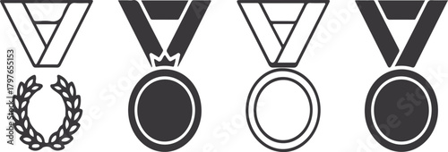 Medal Icons Set