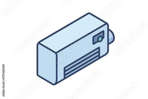 Modern household air conditioning unit for comfortable indoor temperature regulation