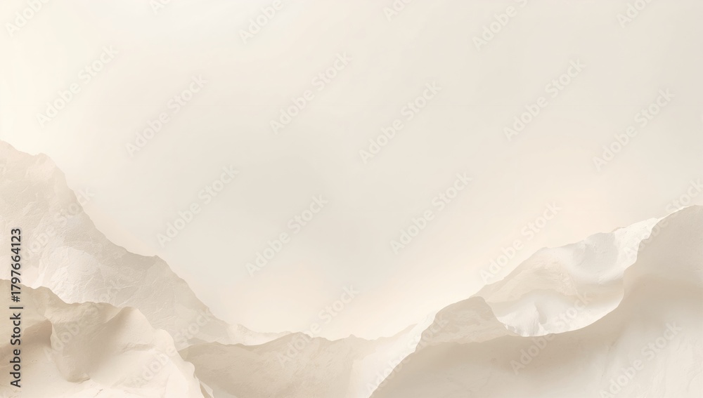 Obraz premium Light and soothing background, conveys a sense of harmony and care