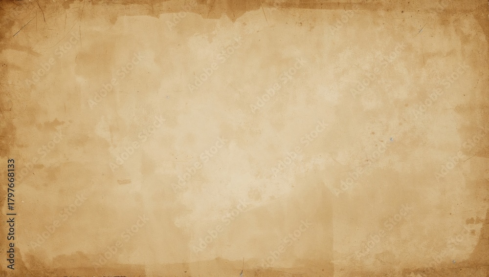 Obraz premium Old grunge paper texture, vintage beige wallpaper design for graphics, suitable for editorial header background