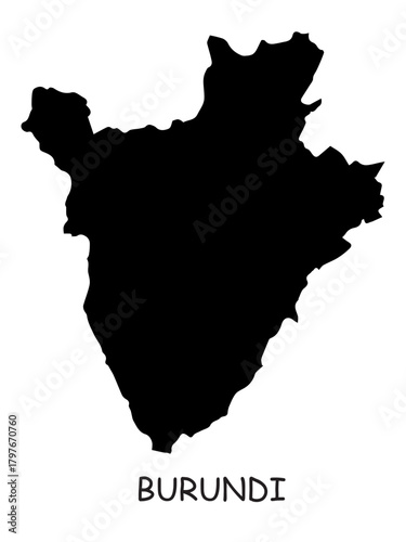 Burundi Map