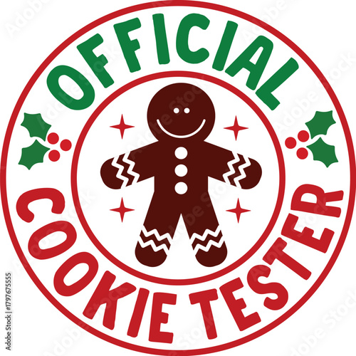 Cuadro en lienzo Official Cookie Tester