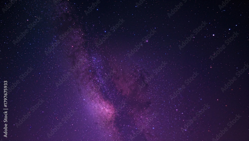 Obraz premium Mobile wallpaper featuring purple hues and a starry night sky, ideal for digital backgrounds