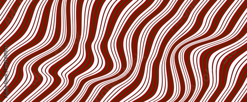 Seamless vector diagonal stripe pattern. Design for wallpaper, fabric, textile. Simple background, red candy cane stripe. eps 10