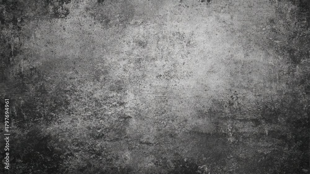 Fototapeta premium Textured weathered concrete surface with distressed grunge abstract background detail Vector, illustration.