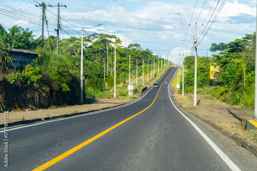Works by Ecuadorian President Daniel Noboa, Loreto Highway, Coca, Orellana