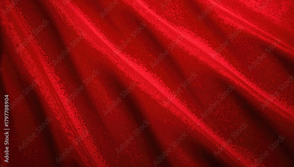 Obraz premium Red wave pattern texture background with shadows, suitable for editorial header background