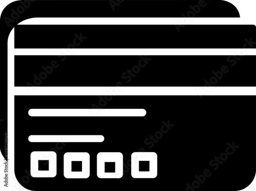 ATM Icon . Solid, filled icon of depositing money in ATM: ATM machine, bank card, cash bills, receipt, keypad, screen ,Banking Icons Grid. Solid, filled icon set of banking transactions: deposit icon,