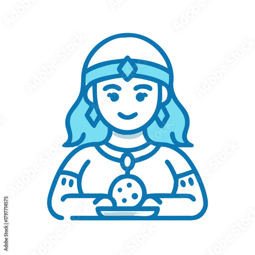 Woman fortune teller.icon