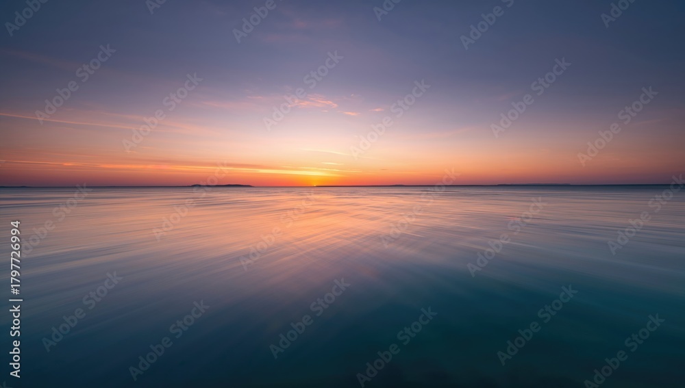 Fototapeta premium Motion blurred background of refraction in water, creating a serene atmosphere for relaxation