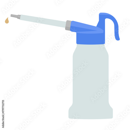 オイル差しのイラスト