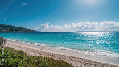 Fototapeta Naklejka Na Ścianę i Meble -  The stunning coastline of Sardinia, showcasing seasonal change
