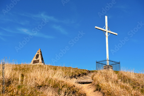 summit of Mount Antola, Liguria, Italy