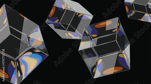 Business and Technology Global Photo Collage