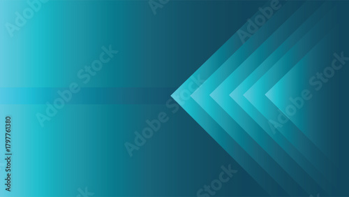 Futuristic blue vector illustration with glowing abstract lines and dynamic motion pattern for modern digital technology backdrop design