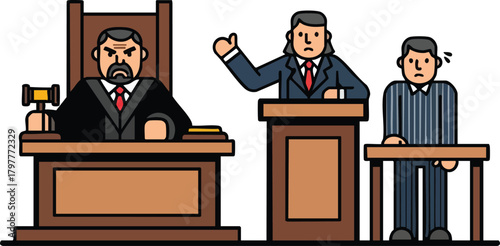 Courtroom Drama Justice, Testimony, and the Weight of the Law in Session