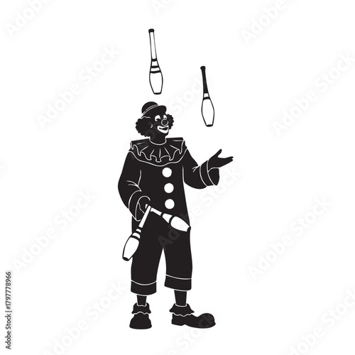 a_black_and_white_silhouette_of_a_man_holding_a_fishing_rod_traced