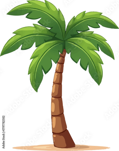 palm tree vector illustration