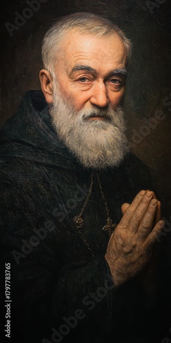 Divine Portrait of Padre Pio: Sacred Art in a Private Chapel, Bratislava 2019