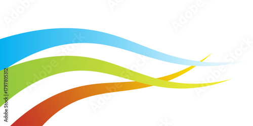 Blue and white business wave banner background. eps10Blue and green white business wave banner background. eps10