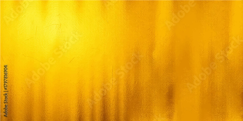 Aged yellow wood texture design for a vintage gold grunge wall pattern background