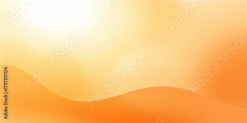Abstract orange yellow gradient lines vector illustration for a summer sun energy design wallpaper texture