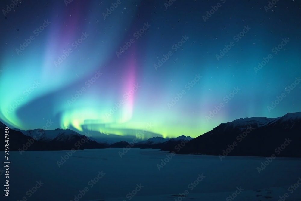 Naklejka premium Aurora