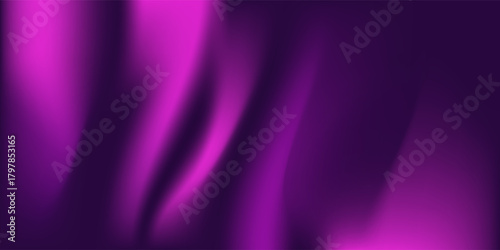 Purple silk satin fabric texture background | Abstract smooth flowing wave design backdrop