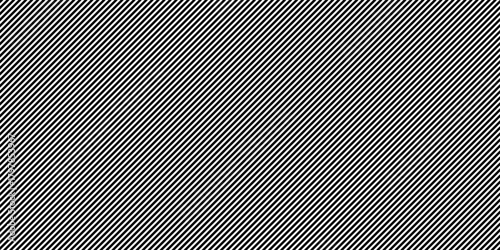 Thin slash line seamless pattern. Repeated fine diagonal lines background. Pinstripe linear wallpaper. Abstract tilted slanted stripes backdrop. Repeating oblique strip texture overlay. Vector